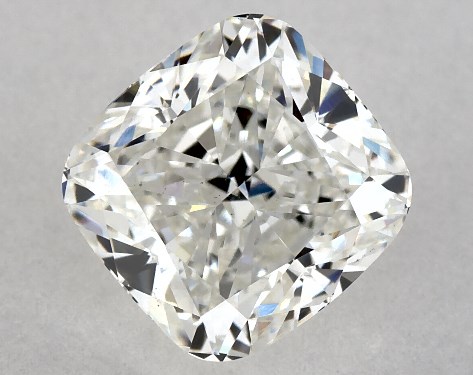 GIA 1.50 Carat H-VS2 Ideal Cut Cushion Modified Natural Diamond